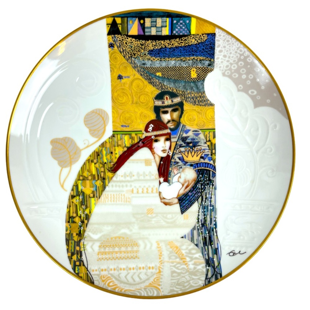Knowles plate - Bathsheba and Solomon